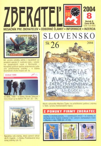 Zberateľ číslo 8/2004