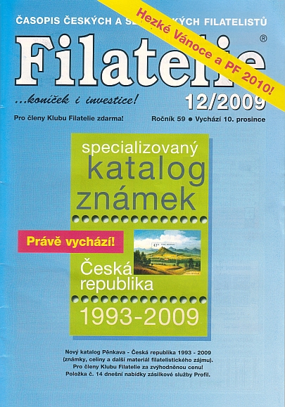 Filatelie 12/2009