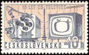 10. výročí Československé televize - kamera a televize