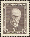 10. výročí vzniku ČSR - T. G. Masaryk