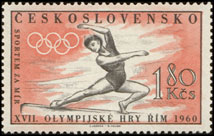 XVII. letní olympijské hry Řím 1960 - gymnastka